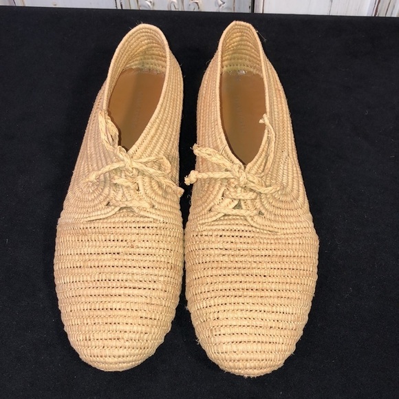 Carrie Forbes Vero Cuolo Made in Morocco Weaved Lace Flat Size 6 - Picture 2 of 7